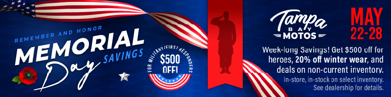 Memorial Day Savings