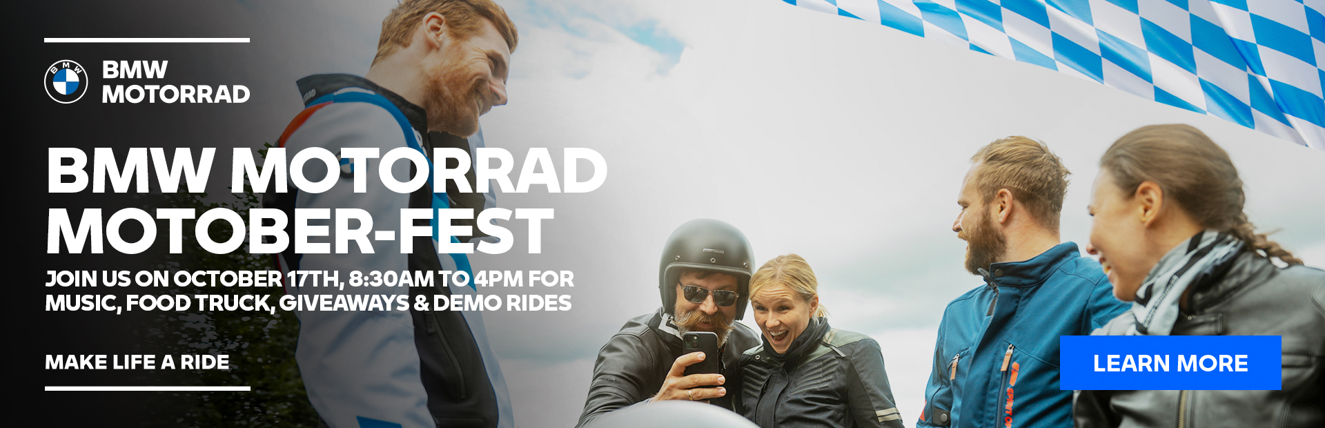 Join us for Motober-Fest at Tampa Bay Motos.  Saturday Oct 17 8:30-4pm.  Demo Rides, Food Truck, Giveaways and More!